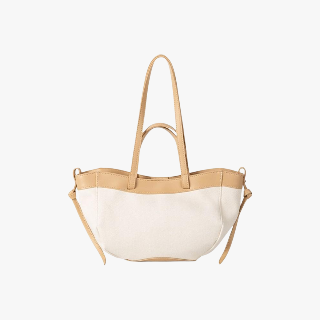 Two-Tone Canvas Carryall