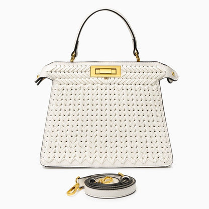 Structured Weave Statement Bag