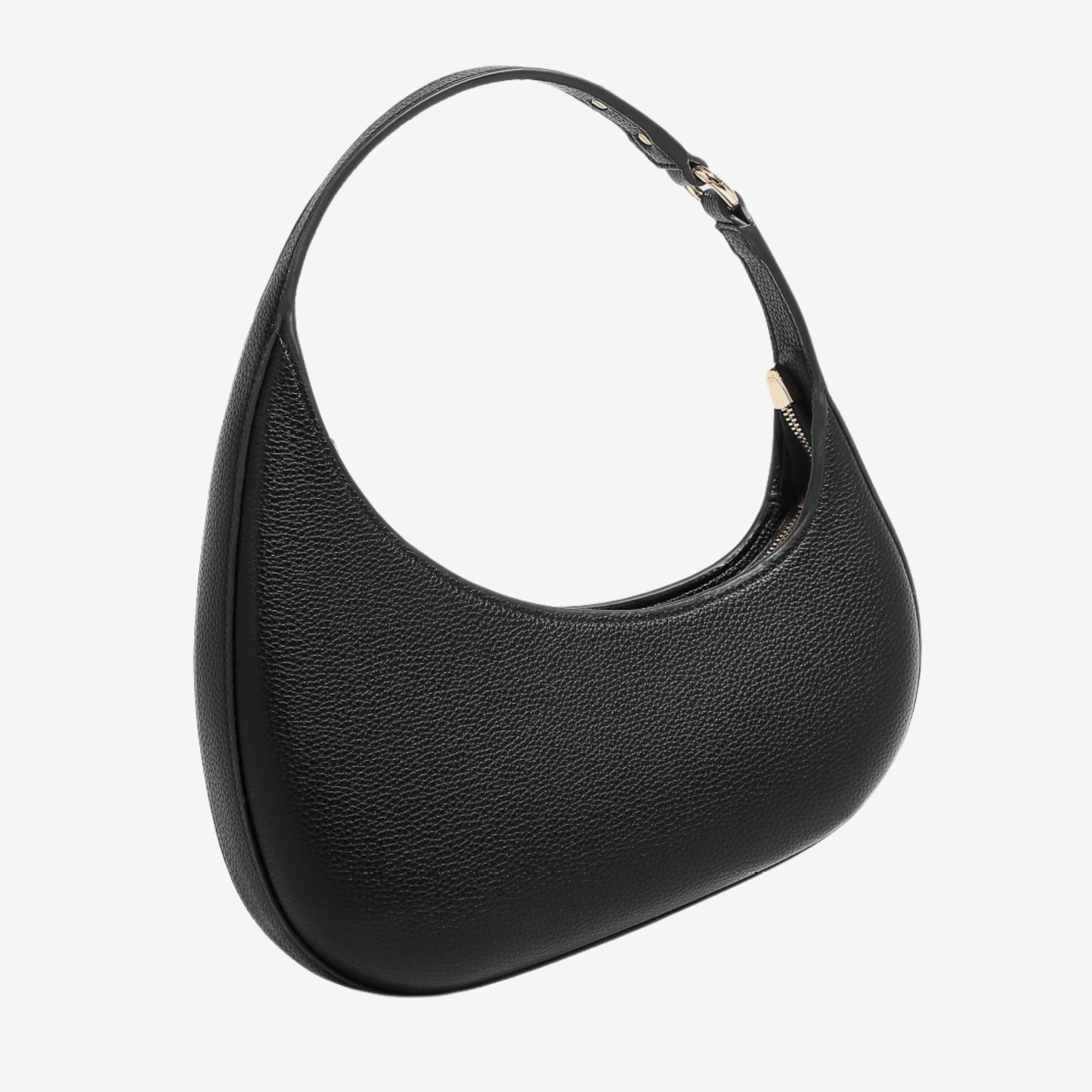 Sculpted Crescent Handbag
