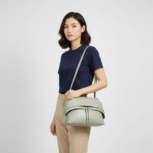 Magnetic Flap Shoulder Bag