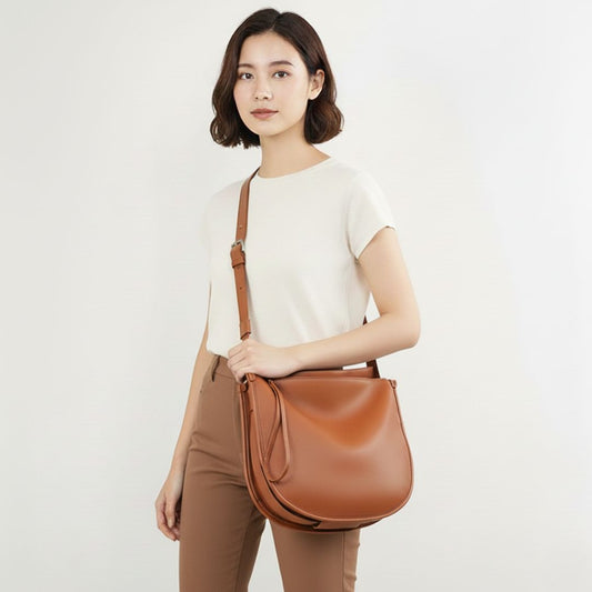 Tall Zip Crossbody Bag