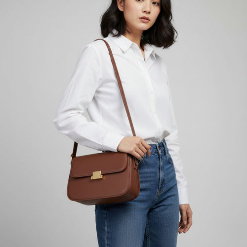 Latch Lock Shoulder Bag