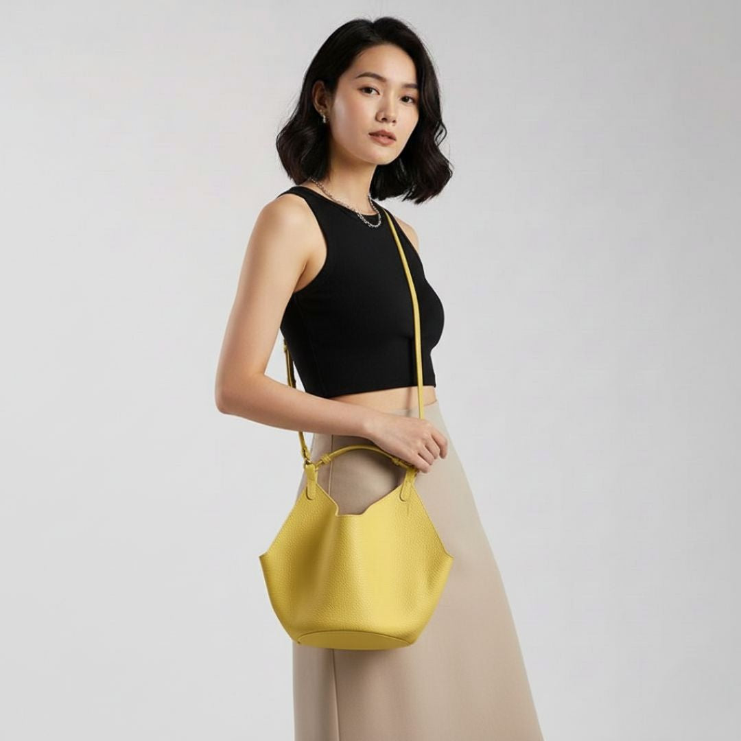 Soft Open Bucket Tote