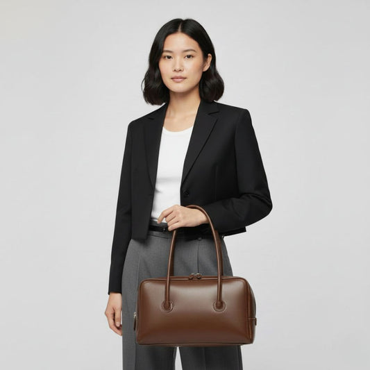 Structured Pillow Shoulder Bag