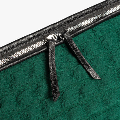 Textured Crescent Shoulder Bag