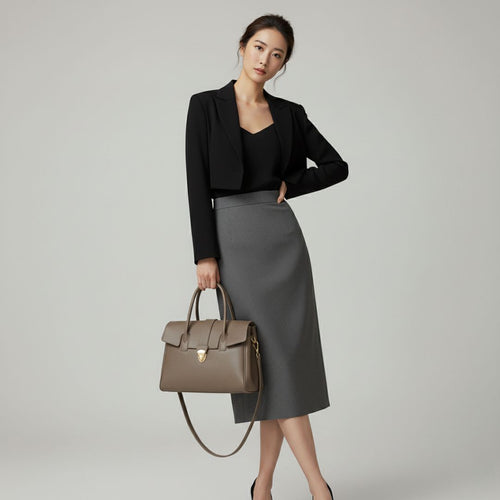 Heritage Top-Handle Crossbody Handbag