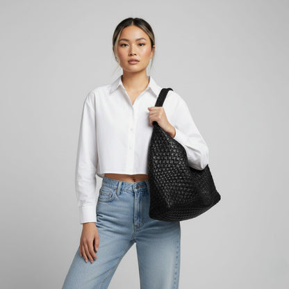 Classic Woven Hobo Carryall Set