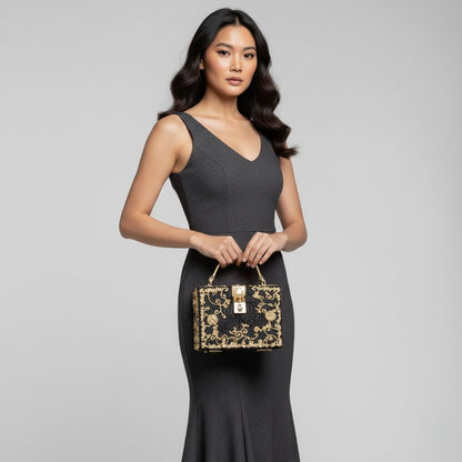 Baroque Frame Mini Bag