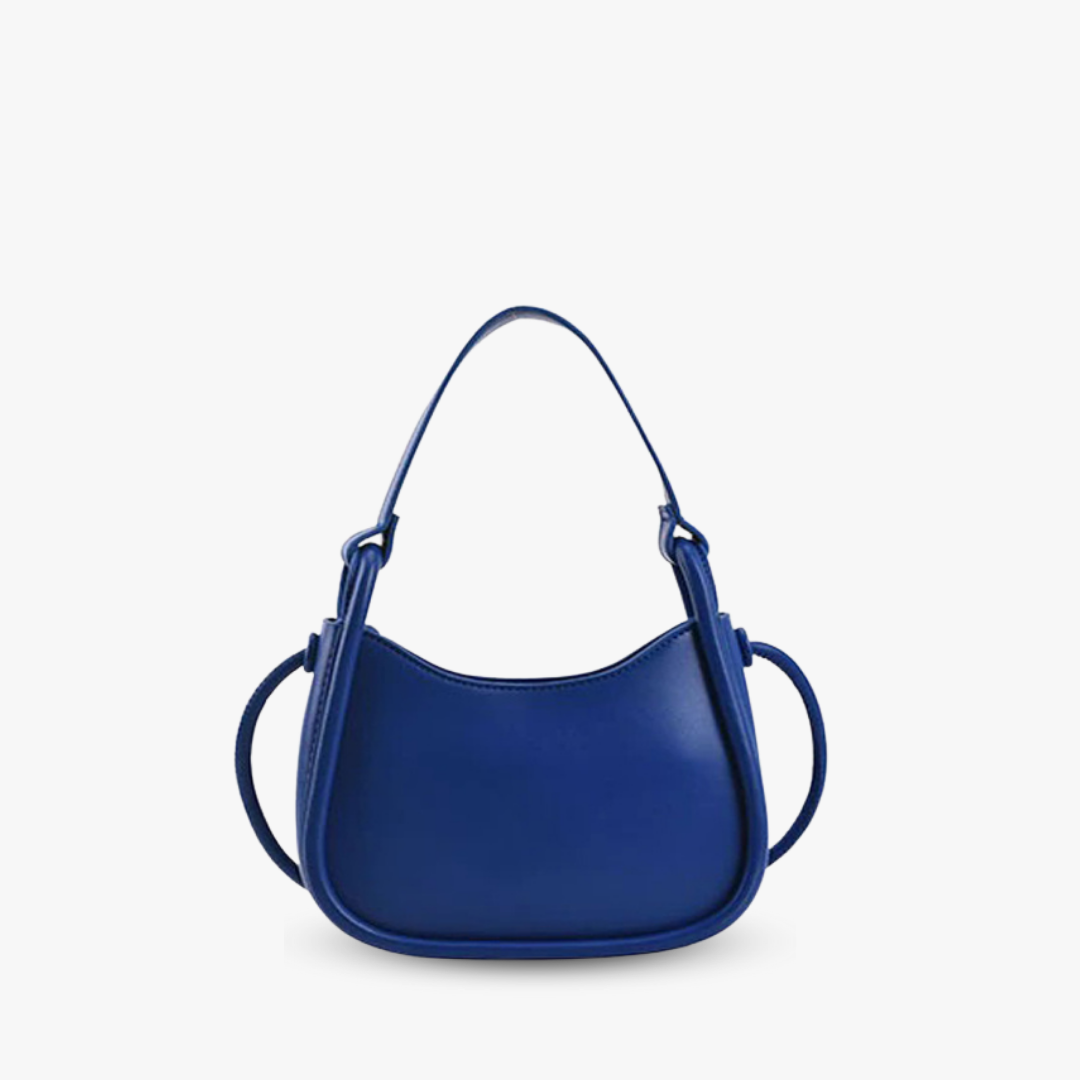 Classic Sculpted Crescent Handbag