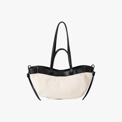 Two-Tone Canvas Carryall