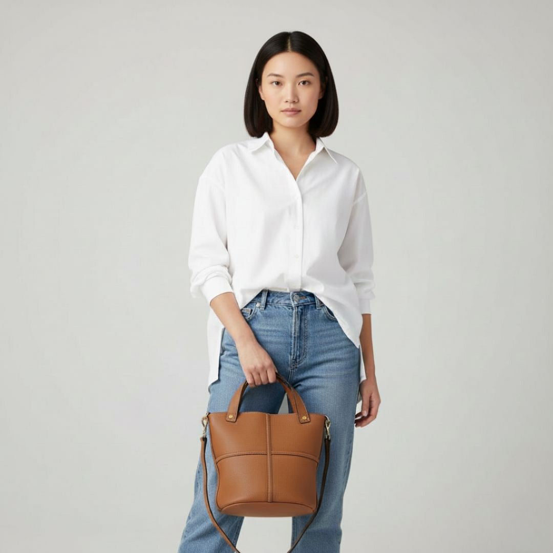 Multi-Carry Structured Tote