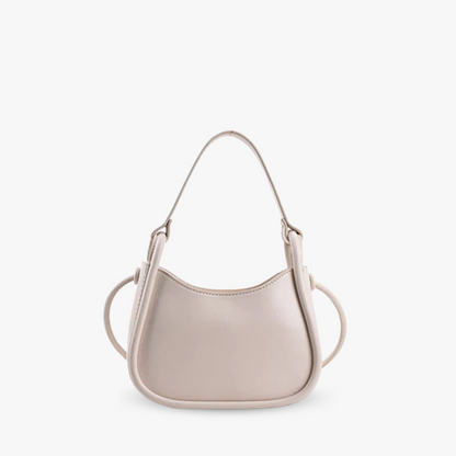 Classic Sculpted Crescent Handbag