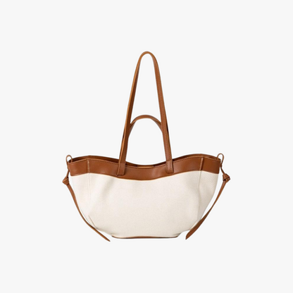 Two-Tone Canvas Carryall