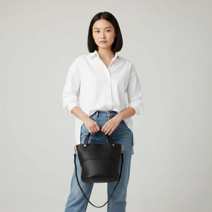 Multi-Carry Structured Tote