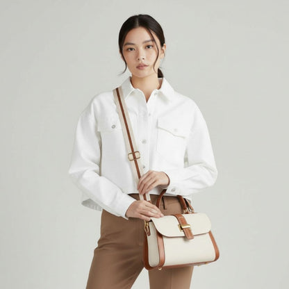 Convertible Strap Top-Handle Satchel