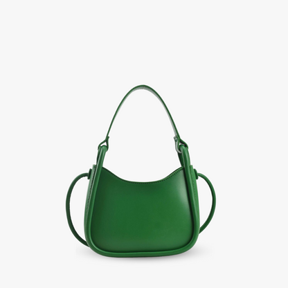 Classic Sculpted Crescent Handbag
