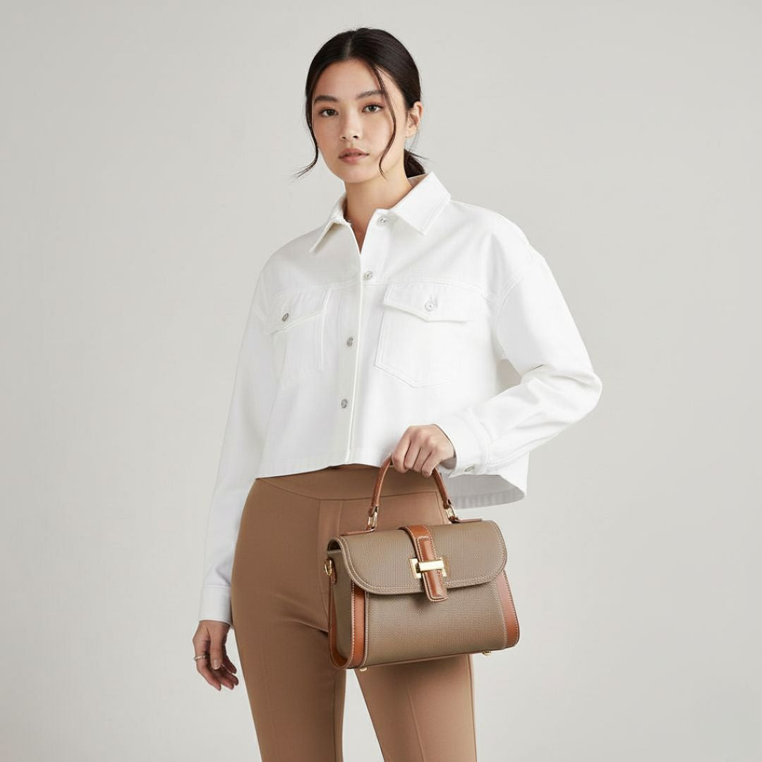 Convertible Strap Top-Handle Satchel