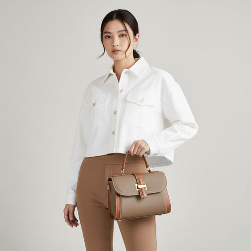 Convertible Strap Top-Handle Satchel