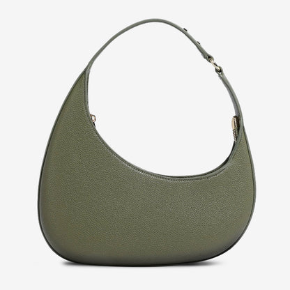 Sculpted Crescent Handbag