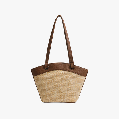 Classic Woven Trapeze Tote
