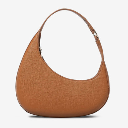 Sculpted Crescent Handbag
