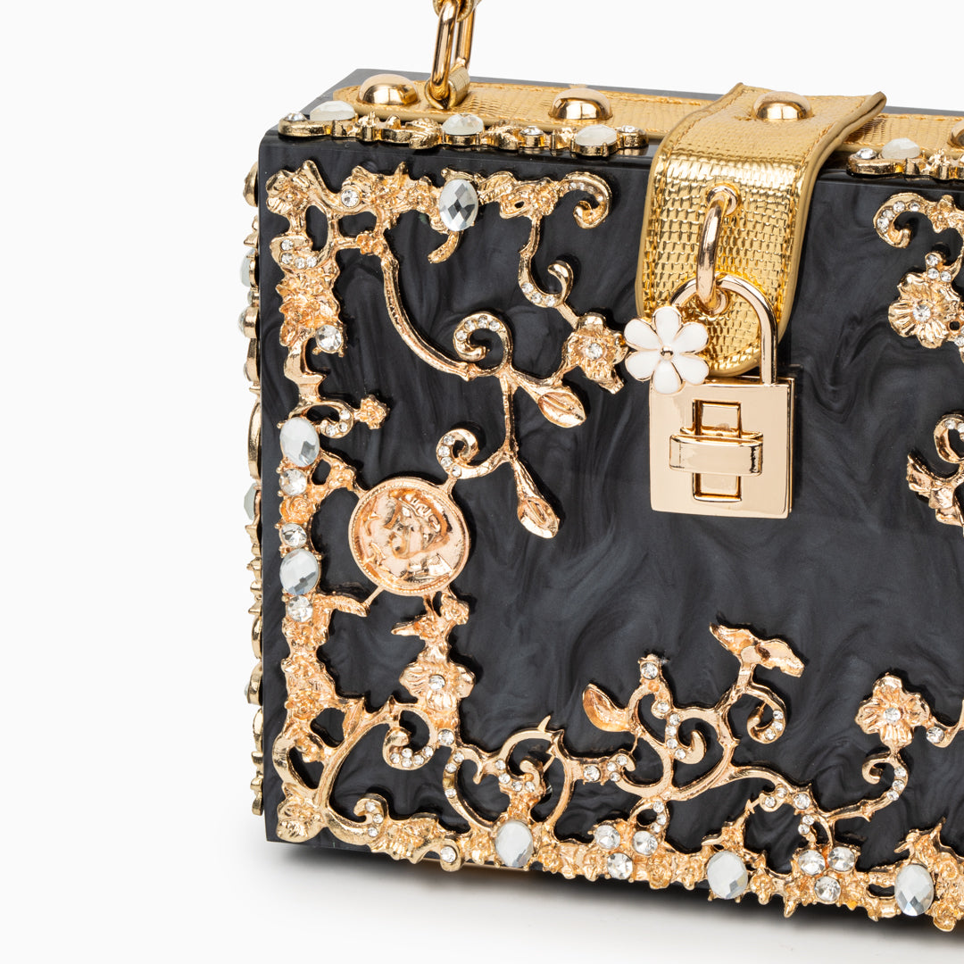 Baroque Frame Mini Bag