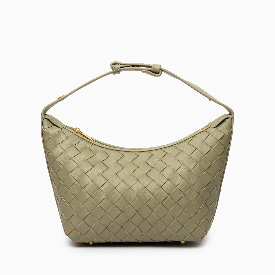Flared-Top Handbag