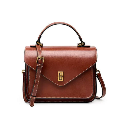 Classic Buckle Top-Handle Bag