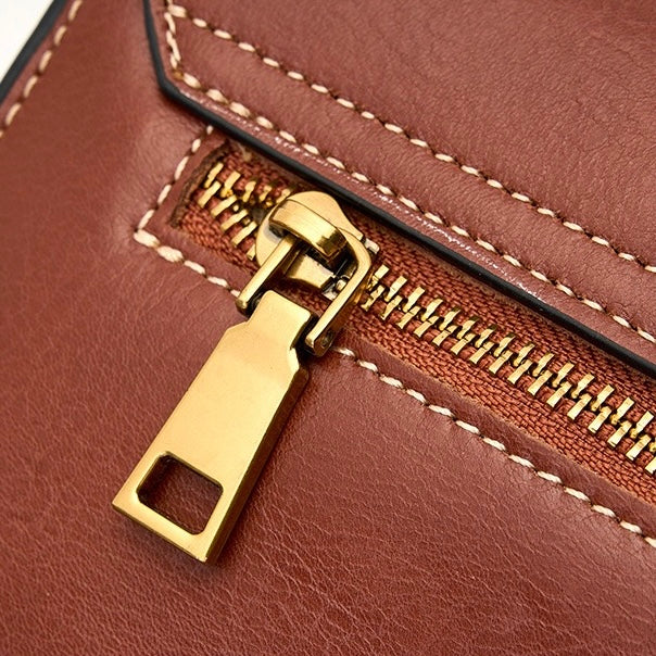 Classic Buckle Top-Handle Bag