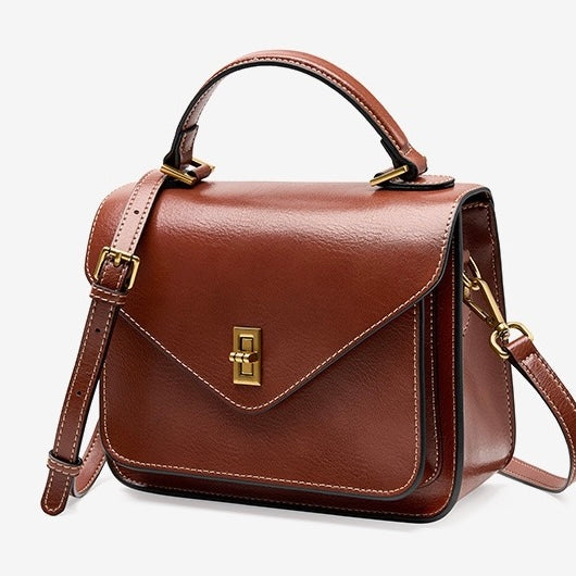 Classic Buckle Top-Handle Bag