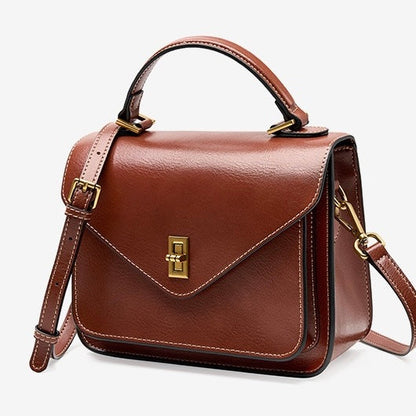 Classic Buckle Top-Handle Bag