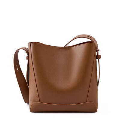 Minimal Bucket Shoulder Bag