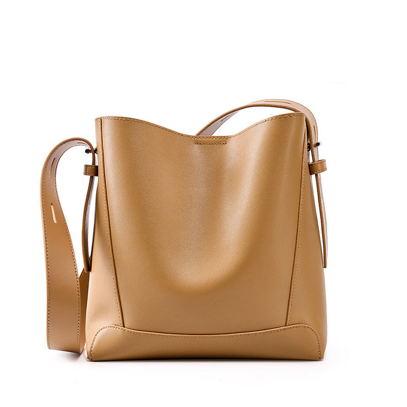 Minimal Bucket Shoulder Bag