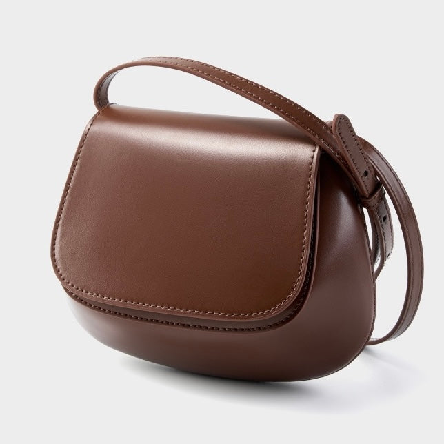 Compact Rounded Shoulder Bag