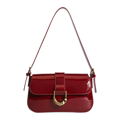 Buckle Flap Mini Shoulder Bag