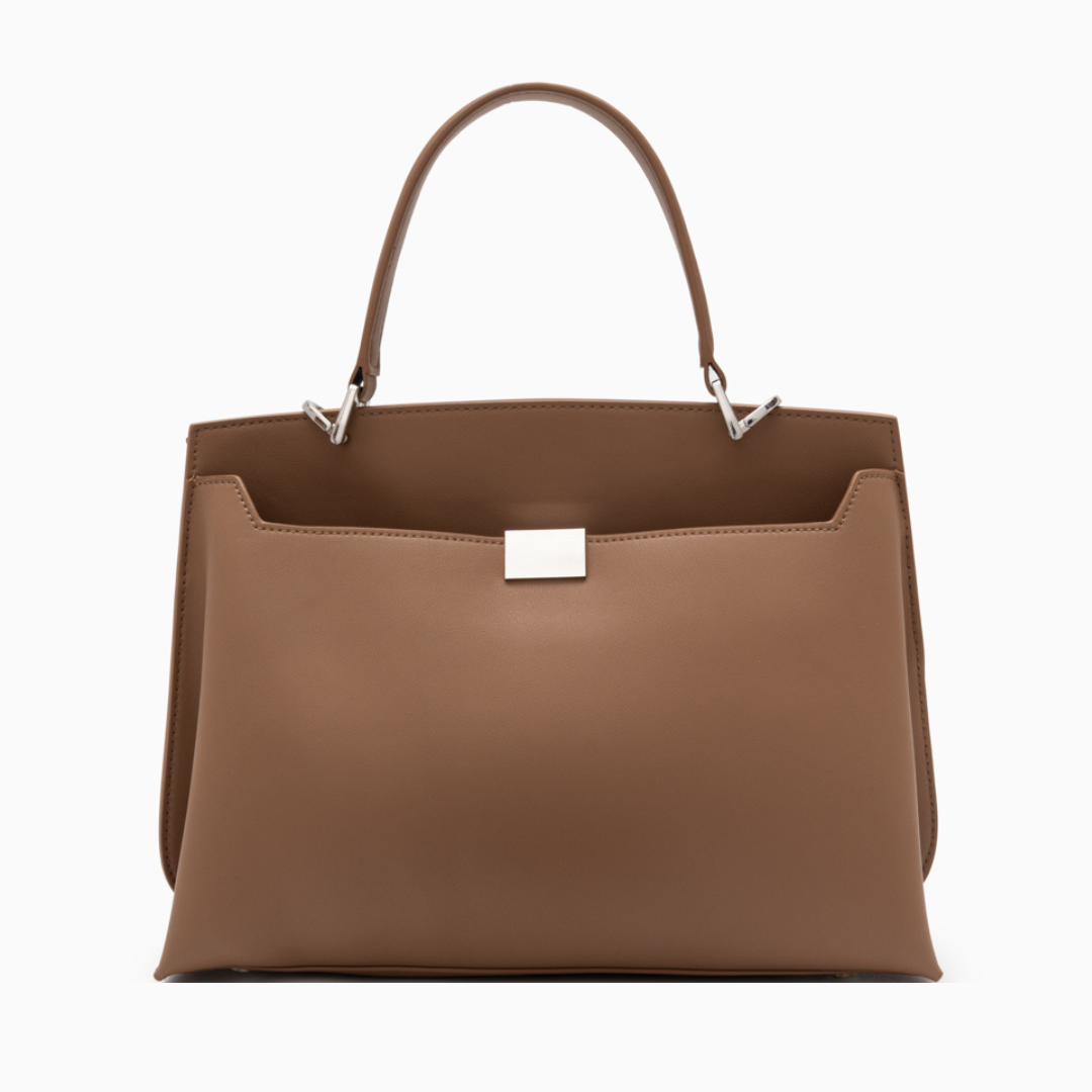 Structured Square Handle Bag