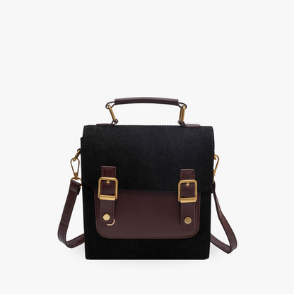 Corduroy Flap Backpack