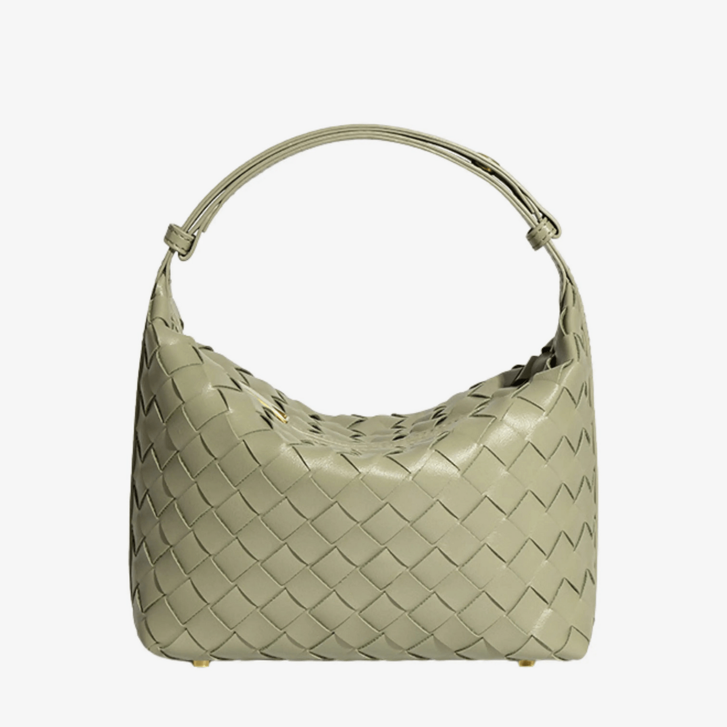 Basket-Weave Handbag
