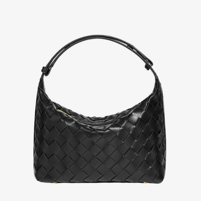 Basket-Weave Handbag