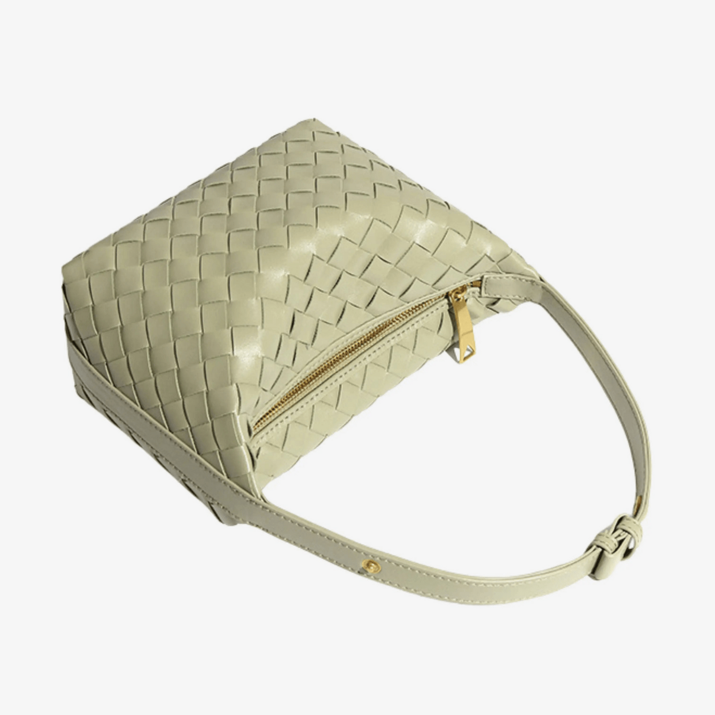 Basket-Weave Handbag