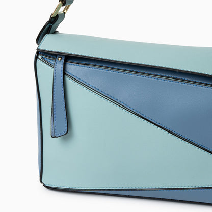 Geometric Panel Handbag