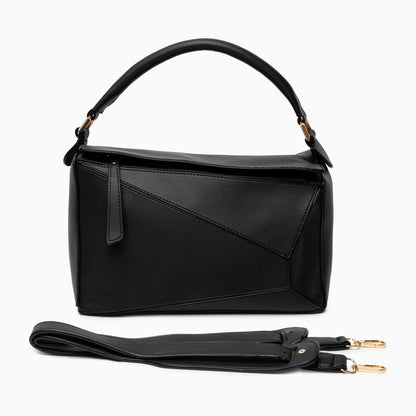 Geometric Panel Handbag