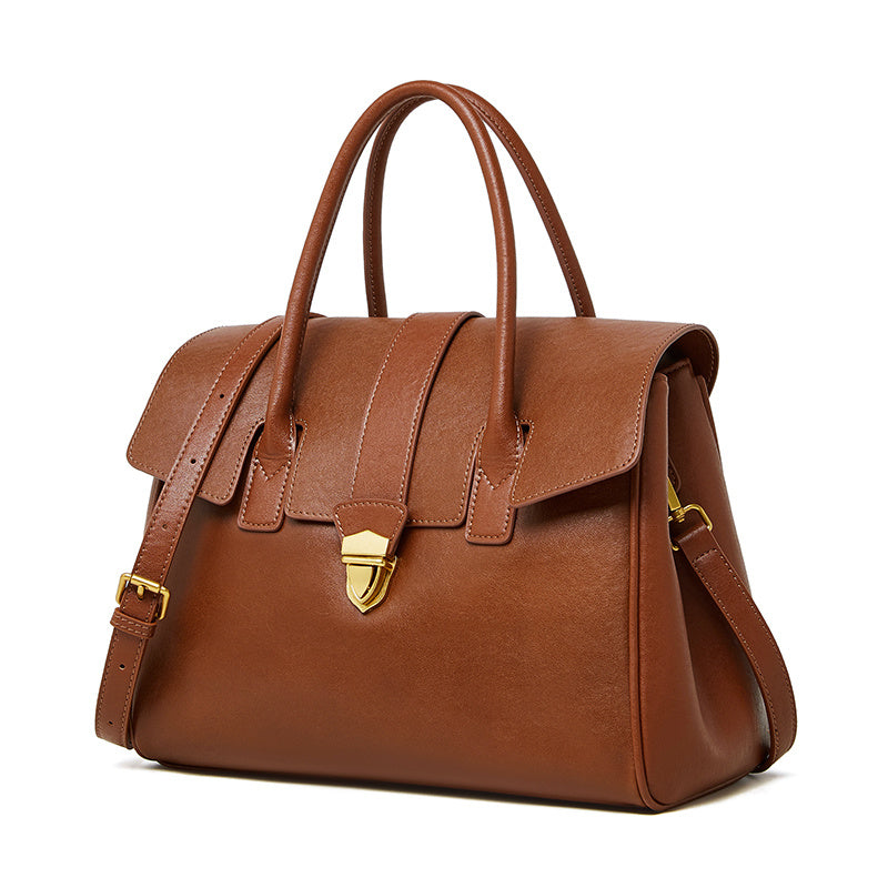 Heritage Top-Handle Crossbody Handbag